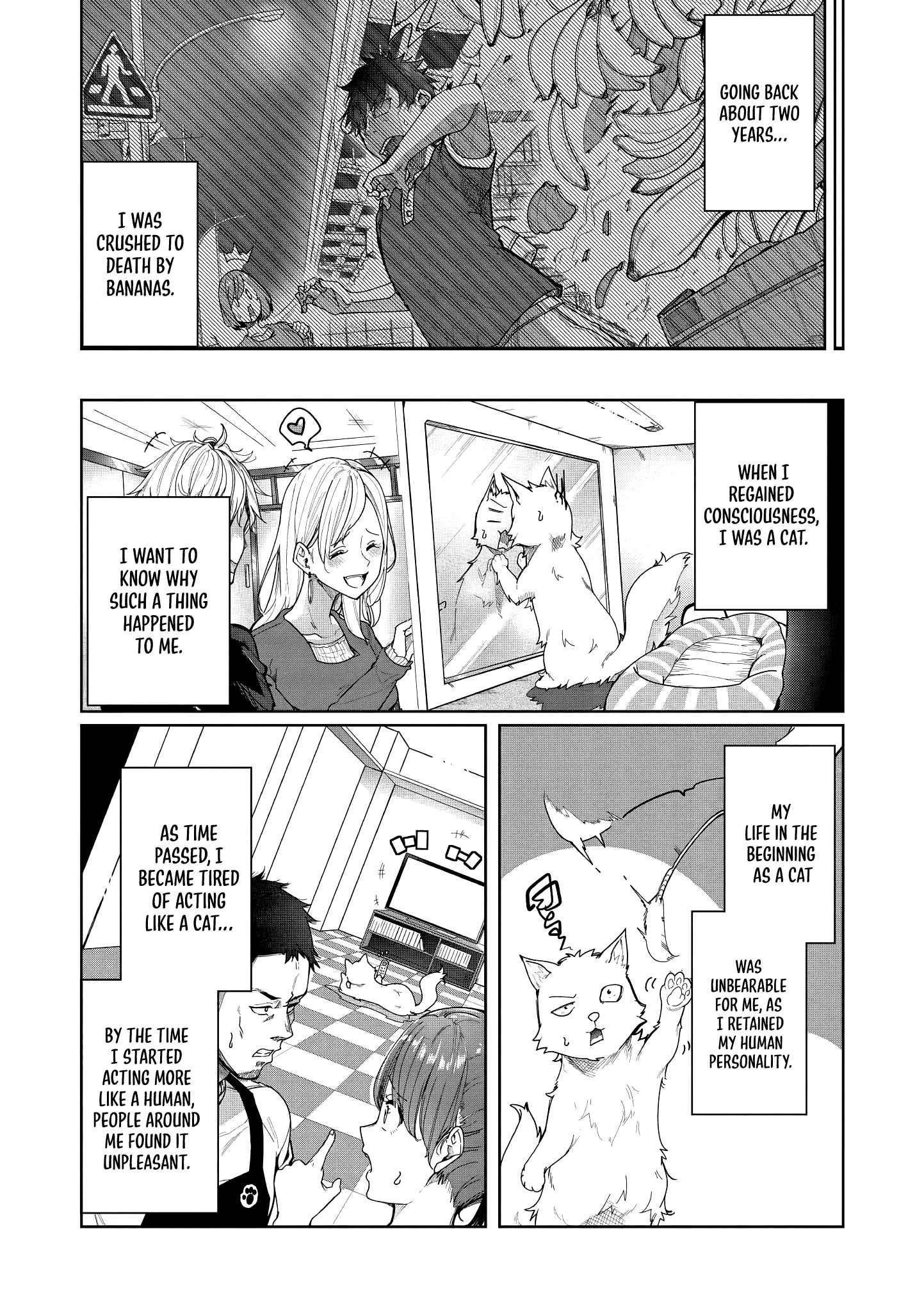 I Got Reincarnated as a Cat, but Since I'm Bored, I Play VRMMOs With Gamer Girls Chapter 1 8